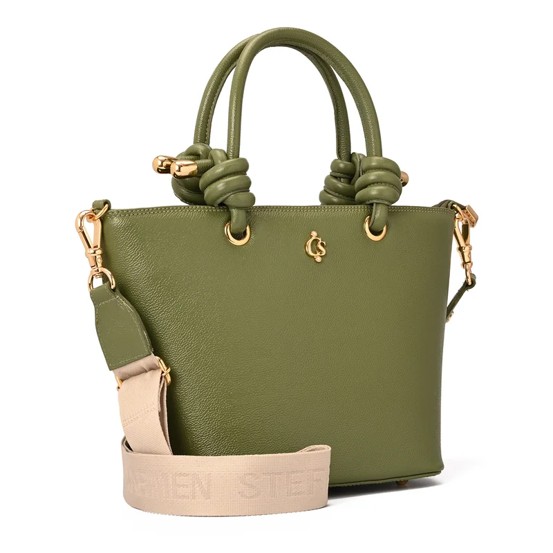 Carmen Steffens Shopping Bag Knot Militar